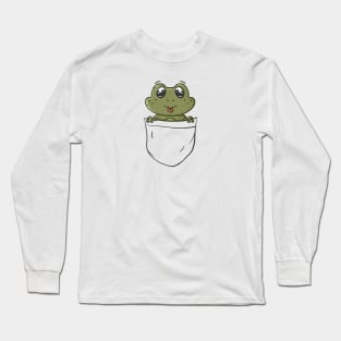 Frog in your pocket Long Sleeve T-Shirt